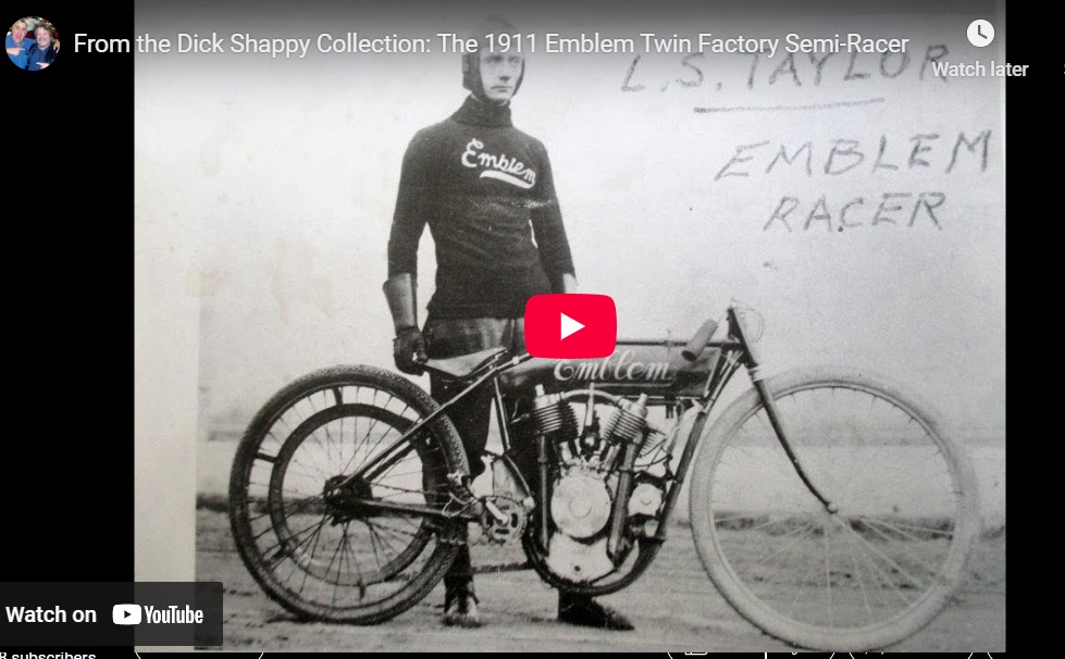 1911 Emblem Twin Factory Racer